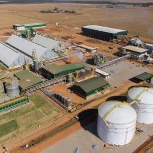 Planta industrial de etanol de milho da 3Tentos no Pará